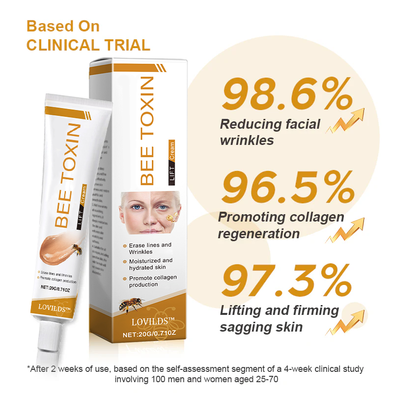 ššMade and Shipped from USAāØLOVILDS⢠Bee Toxin Wrinkle Removal Cream-š„LAST DAY 70% OFF