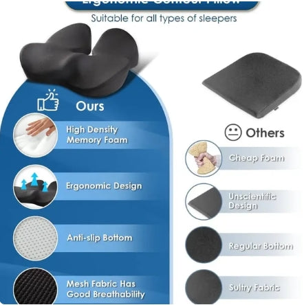 🎁LAST DAY 49% OFF🎁Ergonomic Memory Foam Seat Cushion