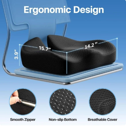 🎁LAST DAY 49% OFF🎁Ergonomic Memory Foam Seat Cushion