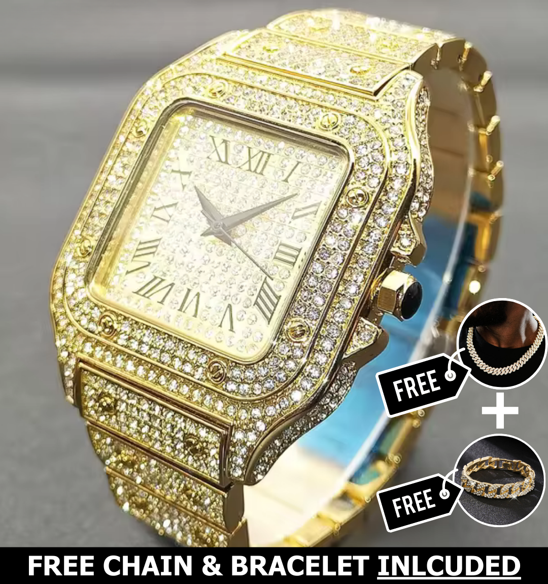 Cartice VVS Iced Out Watch