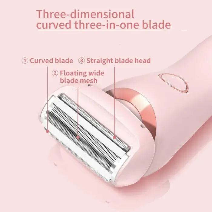 Electric Razors for Women 2 In 1 Bikini Trimmer Face Shavers Hair Removal