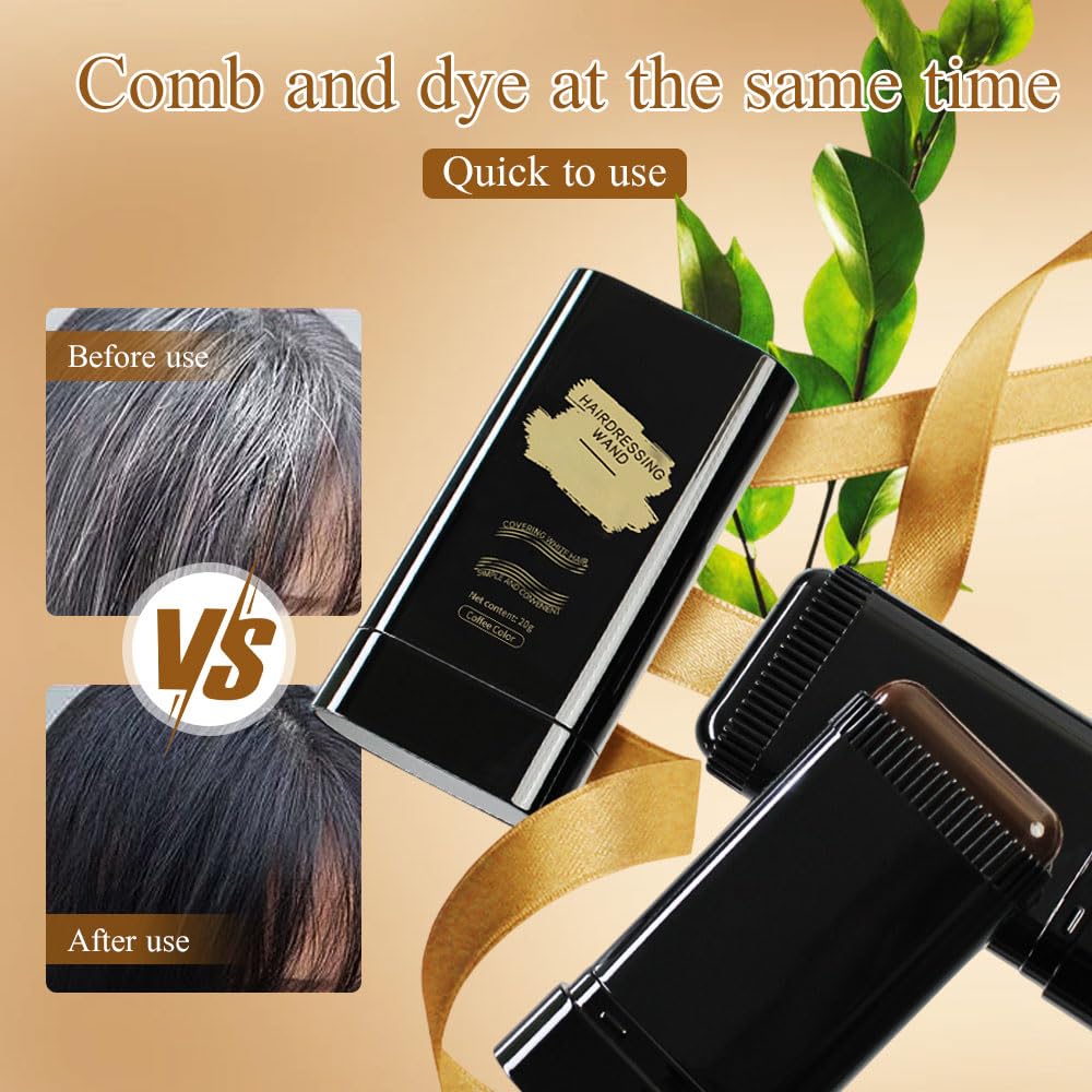 🔥Hot Sale 49% OFF👍🏻Portable Hair Dye Comb for Gray Hair Coverage