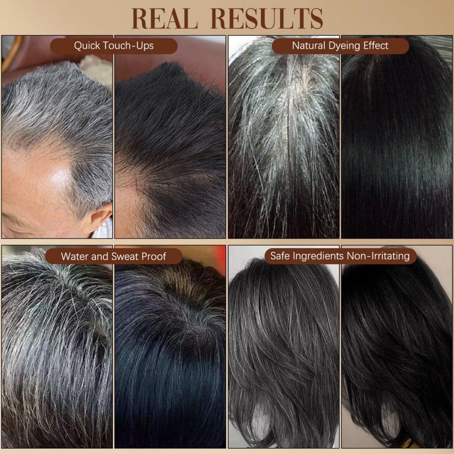 🔥Hot Sale 49% OFF👍🏻Portable Hair Dye Comb for Gray Hair Coverage