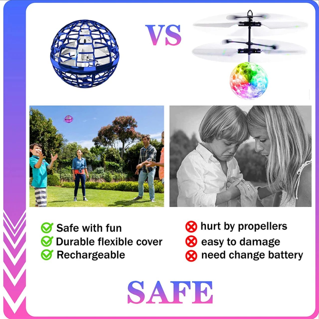 š„Fly Orb Pro Flying Spinner Mini Drone Flying