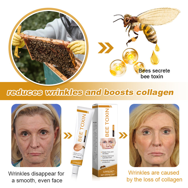 ššMade and Shipped from USAāØLOVILDS⢠Bee Toxin Wrinkle Removal Cream-š„LAST DAY 70% OFF