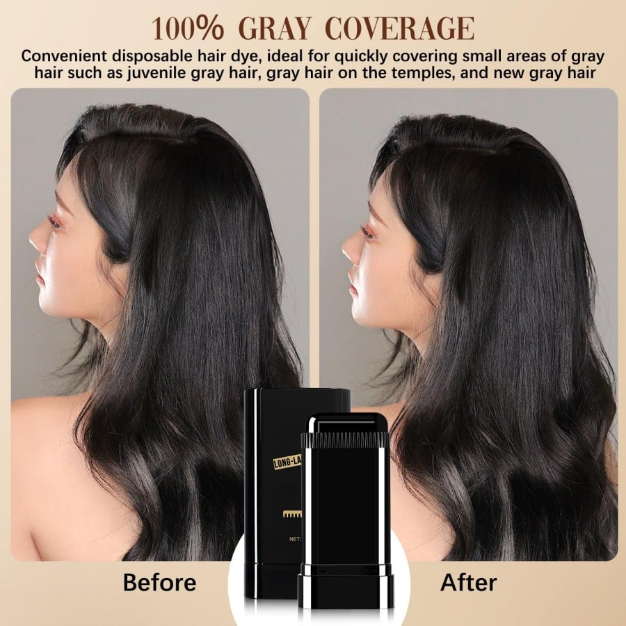 🔥Hot Sale 49% OFF👍🏻Portable Hair Dye Comb for Gray Hair Coverage