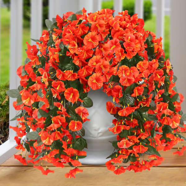 🔥Last 4 hours Sale: Save 50% - 🌸Artificial Faux Hanging Flowers Plants