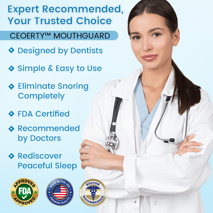 🌙 SILENT NIGHTS, STRONG TEETH! 🦷 QIAWI™ Anti-Snoring Guard 🔵✨