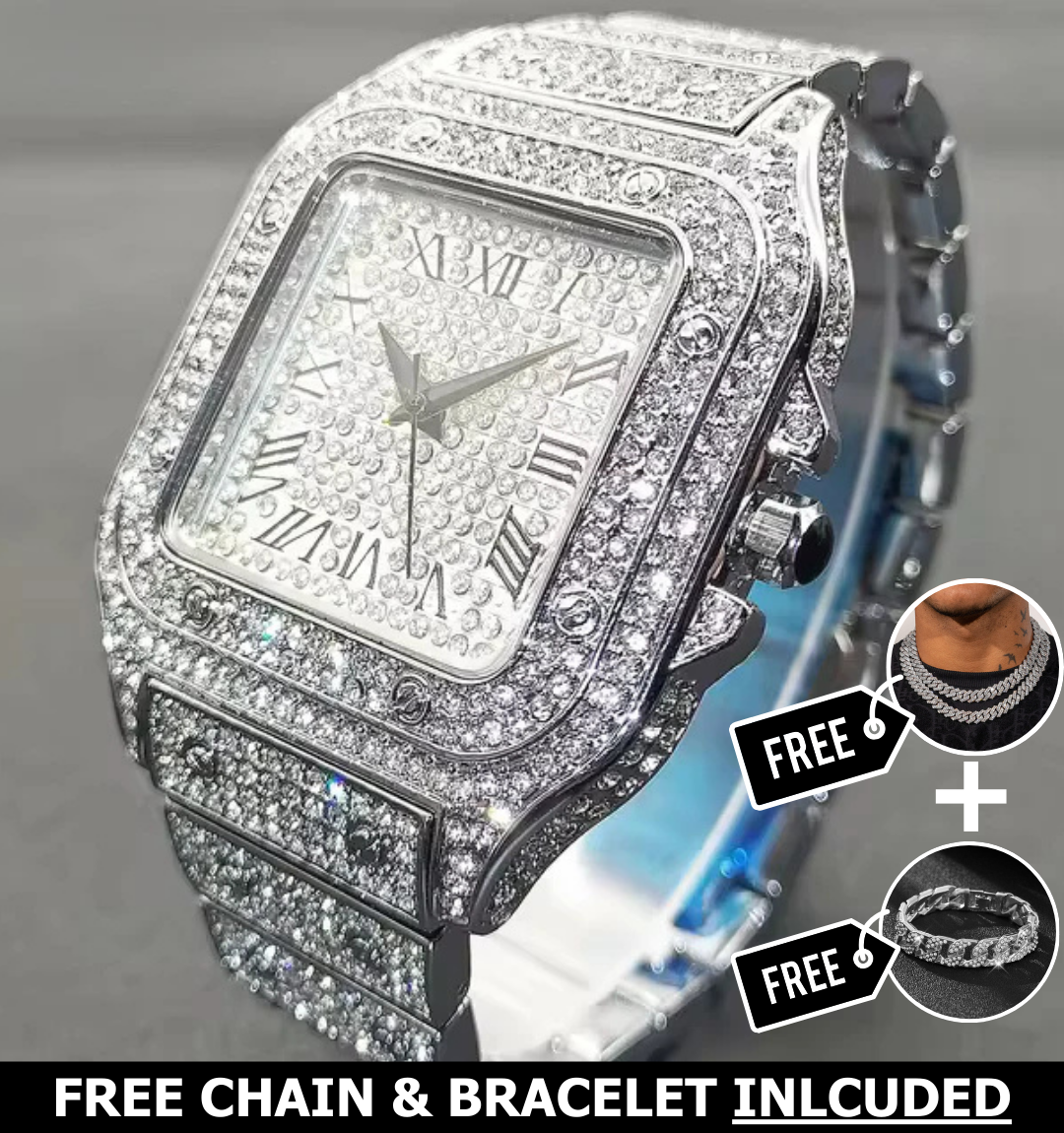 Cartice VVS Iced Out Watch