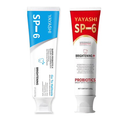 🔥2024 HOT SALE🔥YAYASHI SP-6 Probiotic Whitening Toothpaste