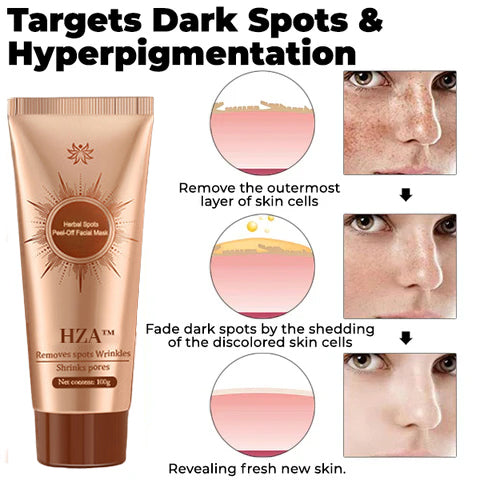 🔥[Official Brand Store] HZA™ Herbal Spots Peel-Off Facial Mask