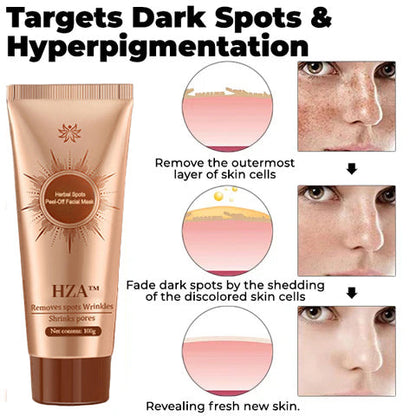 🔥[Official Brand Store] HZA™ Herbal Spots Peel-Off Facial Mask