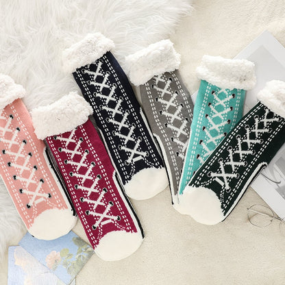 70% OFF🔥Ultra-thick Cashmere Slipper Home Socks