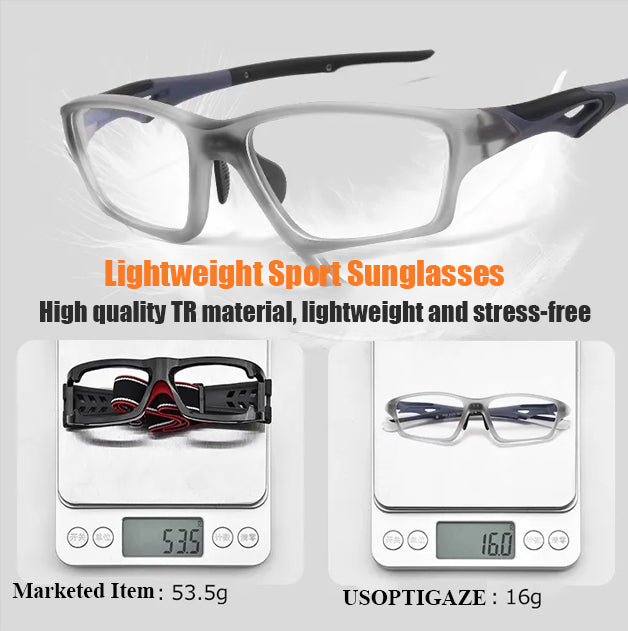 [🌟Official Mall🌟] #101【USOPTIGAZE】SPORT HOLLOW ADJUSTABLE TEMPLES READING GLASSES