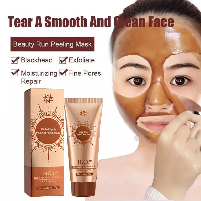 🔥[Official Brand Store] HZA™ Herbal Spots Peel-Off Facial Mask