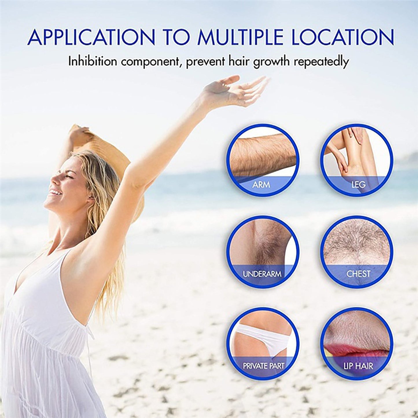 2025 New Women Semi-permanent Hair Removal Spray