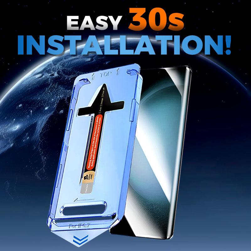 🔥Hot Sale 50%🔥4K HD/Anti-Peeping Tempered Glass Screen Protector with Auto Dust-elimination Installation for iPhone