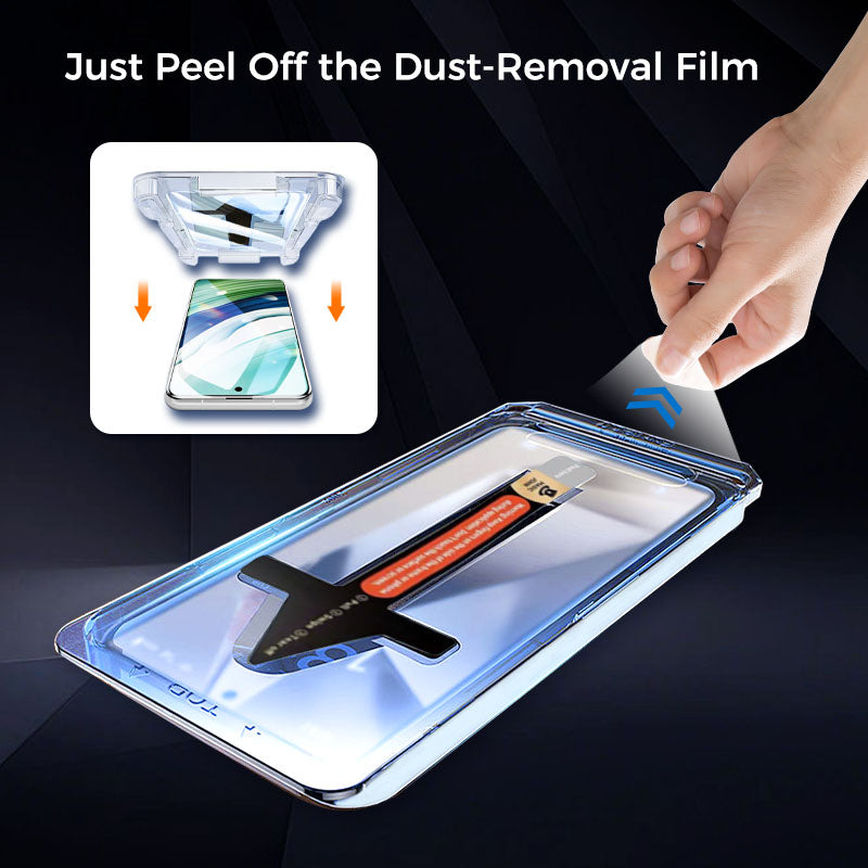🔥Hot Sale 50%🔥4K HD/Anti-Peeping Tempered Glass Screen Protector with Auto Dust-elimination Installation for iPhone