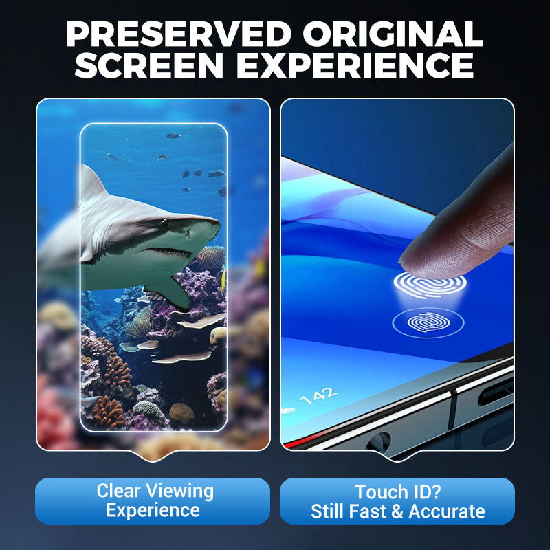 🔥Hot Sale 50%🔥4K HD/Anti-Peeping Tempered Glass Screen Protector with Auto Dust-elimination Installation for iPhone