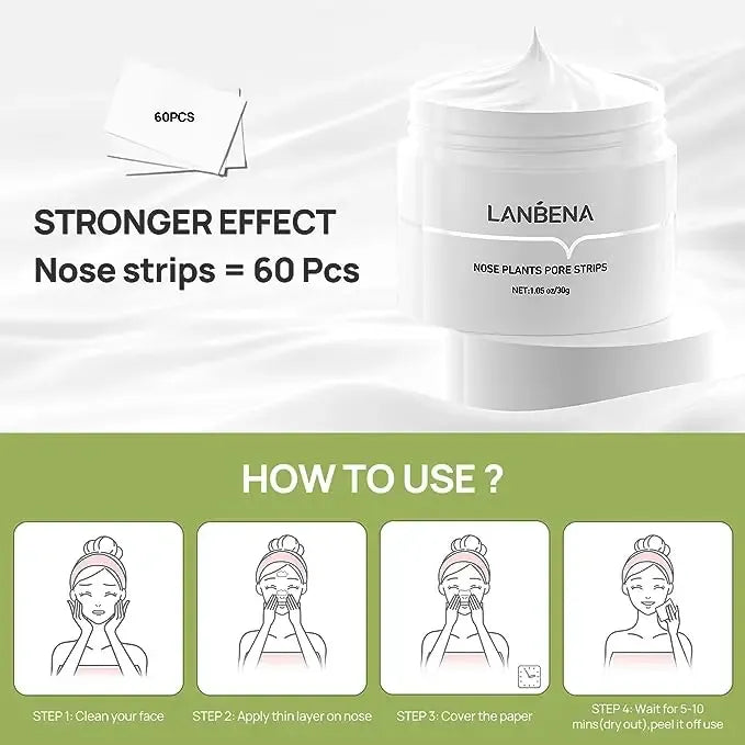 【Top Sellers】LANBENA Blackhead Pore Remover Mask